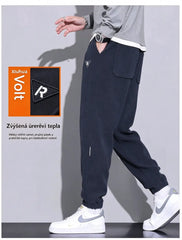 🔥【M-5XL】🖤 Nové pánské zimní kalhoty; teplé a ležérní pánské kalhoty.