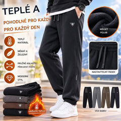 🔥【M-5XL】🖤 Nové pánské zimní kalhoty; teplé a ležérní pánské kalhoty.