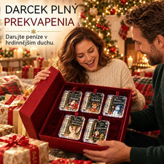 🎄 Vánoční ozdoba na peníze ✨ Ozdoba na vánoční stromeček, která ukrývá bankovky – kreativní a překvapivý sváteční dárek.